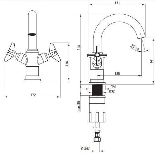 Deante Temisto BQT 020D