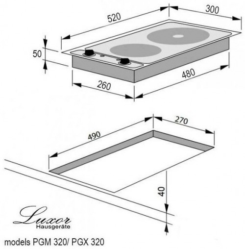 Luxor PGE 320 BK