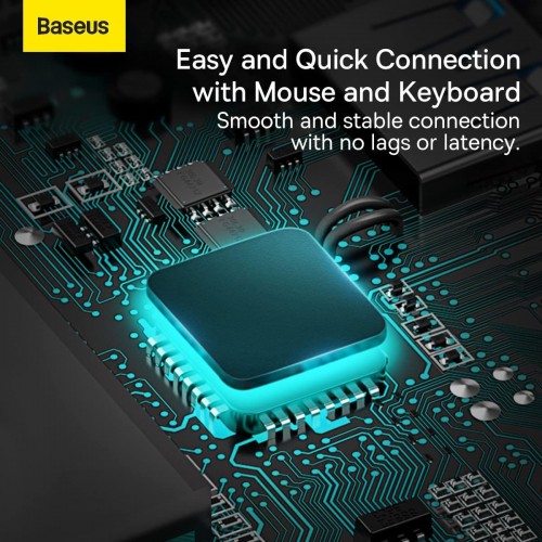 BASEUS Metal Gleam Series 4-in-1 USB Type C - 4 x USB 3.2 Ge