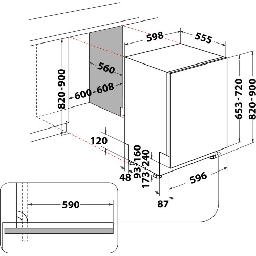 Whirlpool WIO 3C23 E 6.5