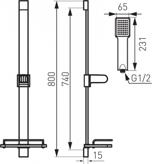 Ferro Quadro N110