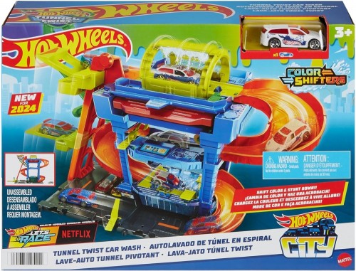 Hot Wheels Tunnel Twist Car Wash HTN80