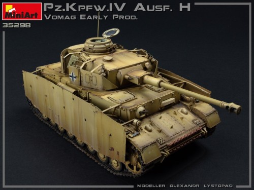 MiniArt Pz.Kpfw.IV Ausf. H Vomag Early Prod May 1943 Interio