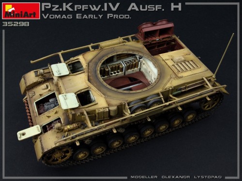 MiniArt Pz.Kpfw.IV Ausf. H Vomag Early Prod May 1943 Interio