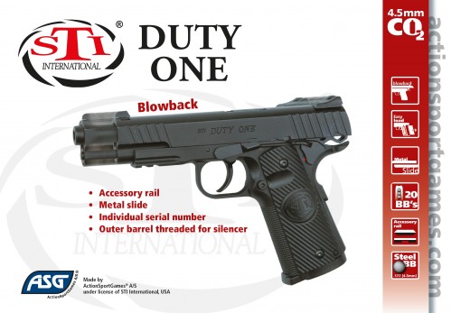 ASG STI Duty One Blowback