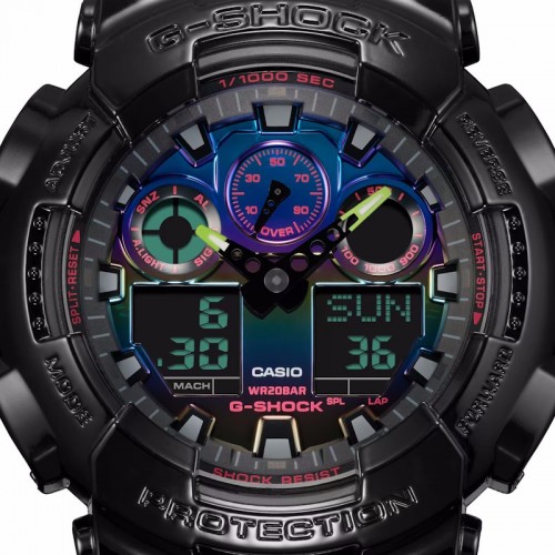 Casio G-Shock GA-100RGB-1A