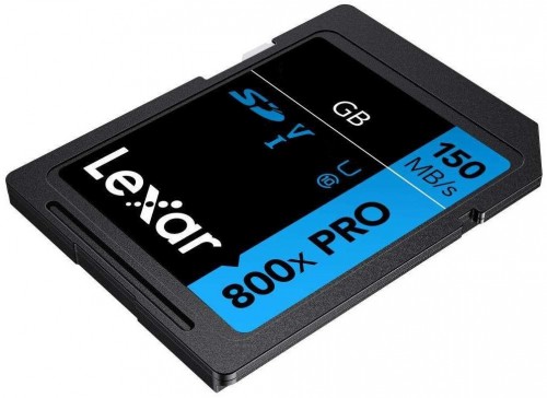 Lexar High-Performance 800xPRO SDHC UHS-I Card BLUE Series 3