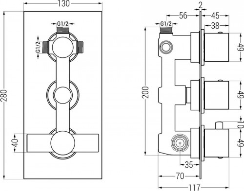 Mexen Cube 77503-00