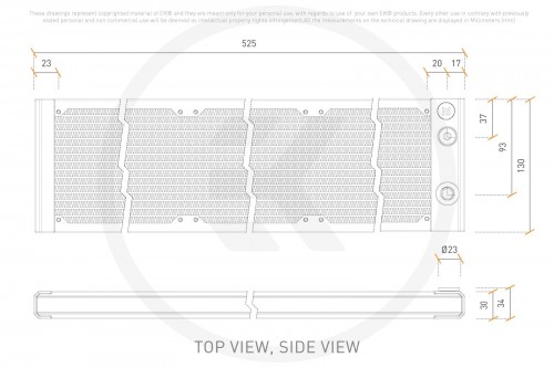 EKWB EK-Quantum Surface S480 - White