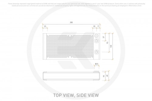 EKWB EK-Quantum Surface P240 - Black Edition