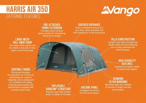 Vango Harris Air 350