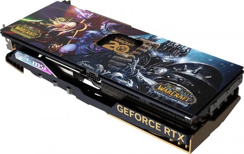 MSI GeForce RTX 4070 SUPER 12G GAMING SLIM World of Warcraft