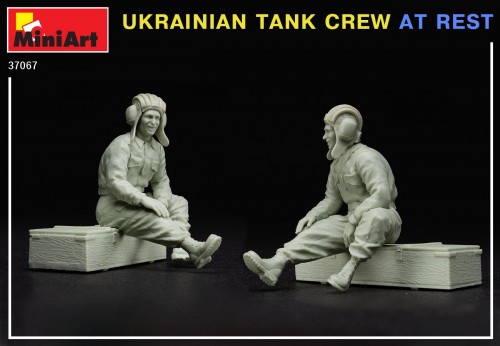 MiniArt Ukrainian Tank Crew At Rest (1:35)