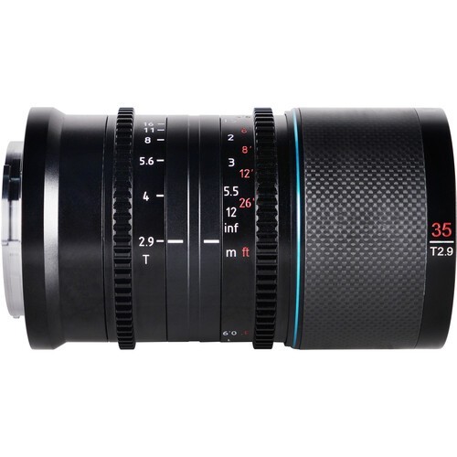 SIRUI 35mm T2.9 1.6x Saturn Carbon
