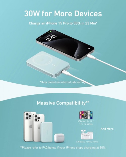 ANKER MagGo Power Bank 10K Slim