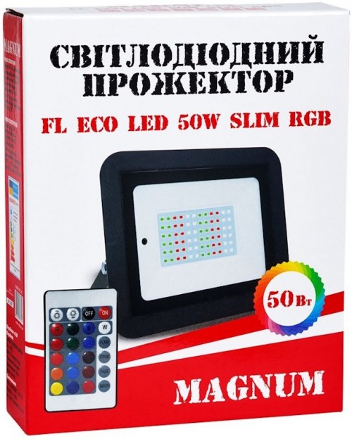 Magnum FL ECO LED 50W Slim RGB