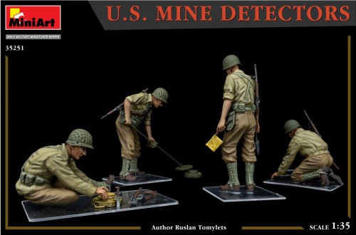 MiniArt U.S. Mine Detectors (1:35)