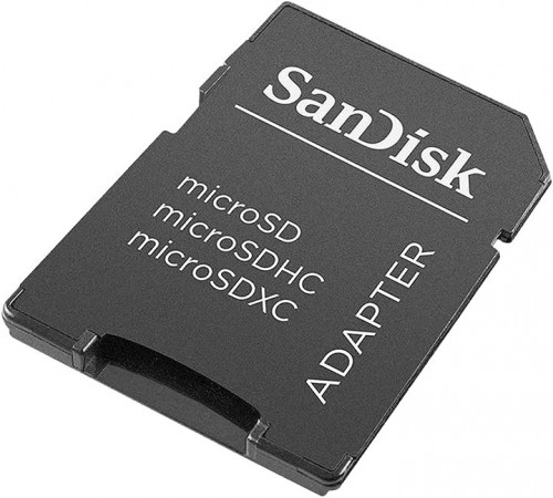 SanDisk Ultra microSD UHS-I Class 10 + Adapter