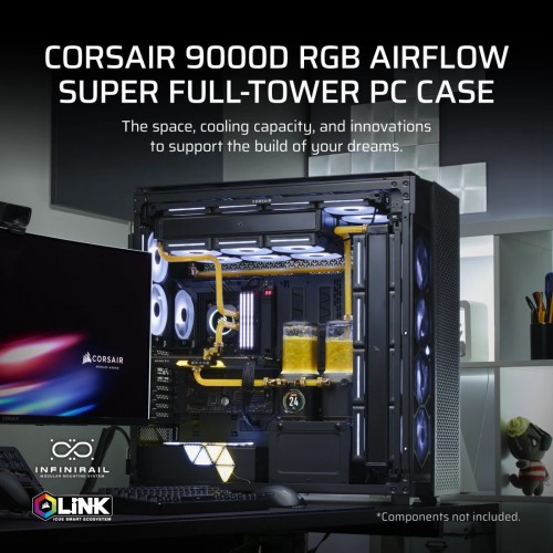 Corsair 9000D RGB Airflow Black