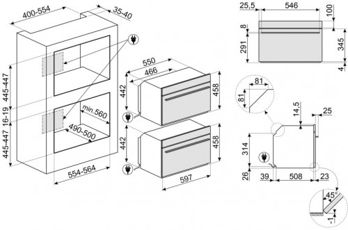 Smeg Linea SO4101M0B3
