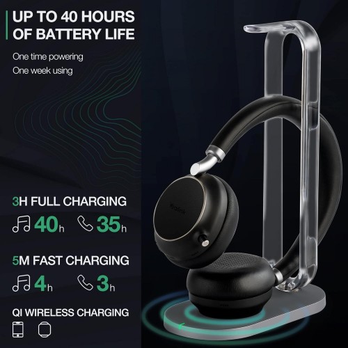 Yealink BH76 Teams USB-C with Charging Stand