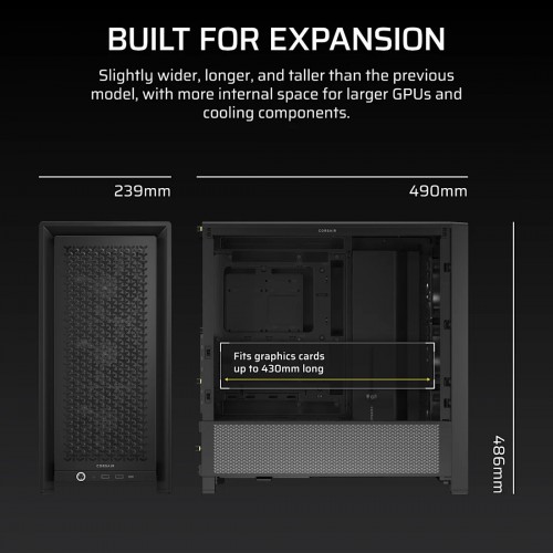 Corsair FRAME 4000D RS Black