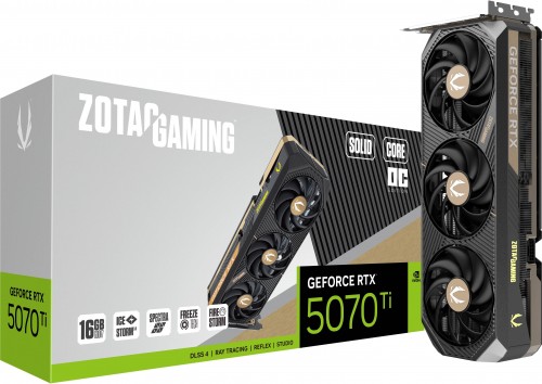 ZOTAC GeForce RTX 5070 Ti SOLID CORE OC