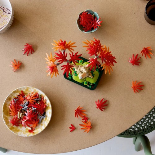 Lego Japanese Red Maple Bonsai Tree 10348