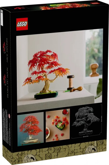 Lego Japanese Red Maple Bonsai Tree 10348