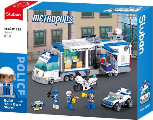 Sluban Invade the Command Car M38-B1219