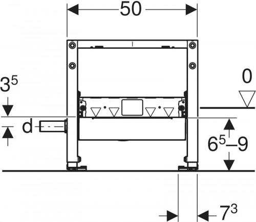 Geberit Duofix 111.593.00.1