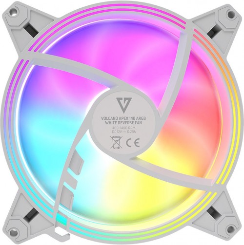 MODECOM Volcano Apex 140 ARGB Reverse White