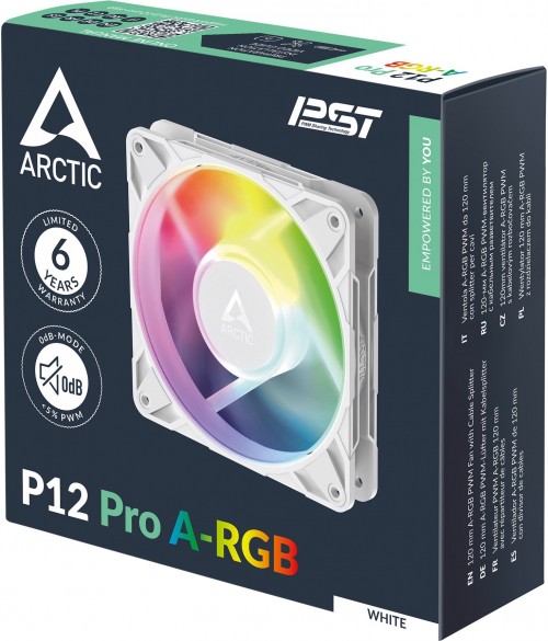 ARCTIC P12 Pro A-RGB White