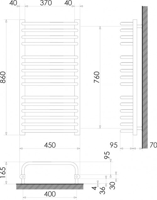 Polywarm Bavaria 450x860 WU 15/45