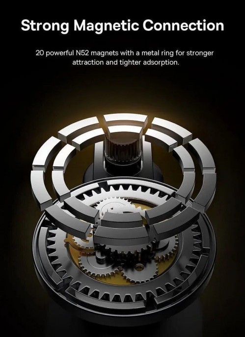 BASEUS T-Space Folding Metal Car Mount