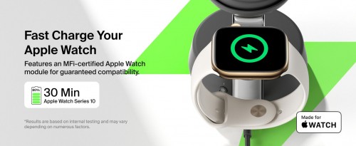 Belkin UltraCharge Pro 3-in-1 Magnetic Charging Dock Qi2 25W