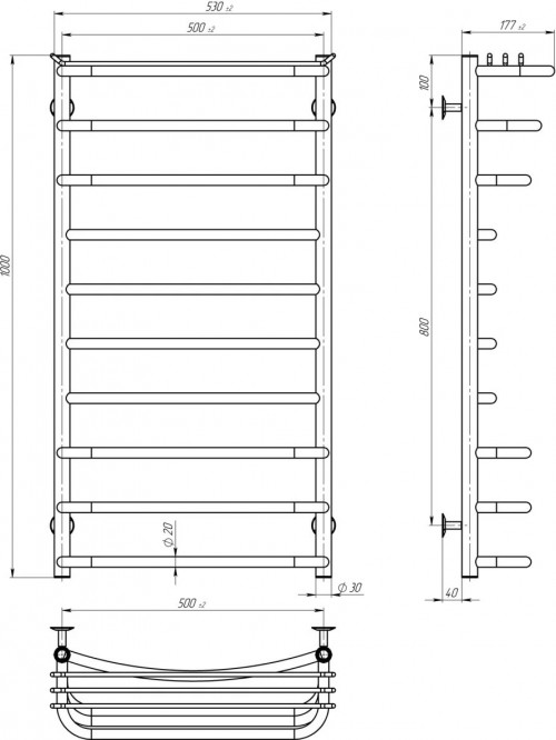 Deffi Yunost E R P10 500x1000 C.YU.100.50.10.E.C.R.1