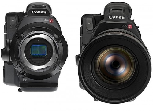 Вид камеры с обьективом и без его