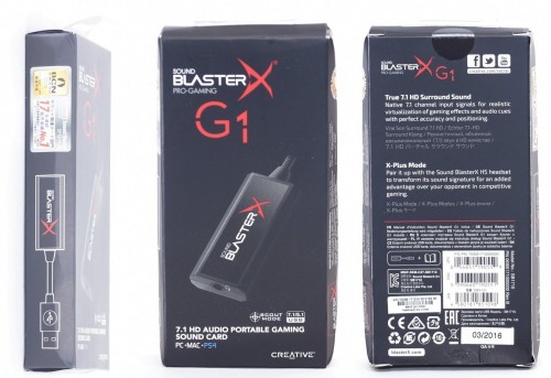 Creative Sound BlasterX G1