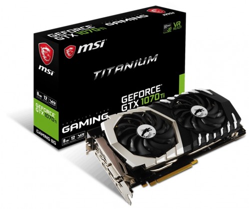 MSI GTX 1070 Ti Titanium 8G
