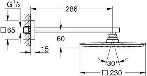 Grohe Rainshower Allure 230 26054