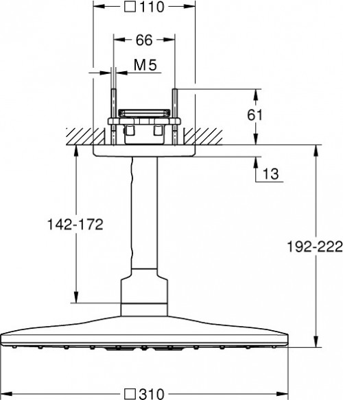 Grohe Rainshower SmartActive 310 26481