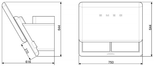 Smeg KFAB75CR