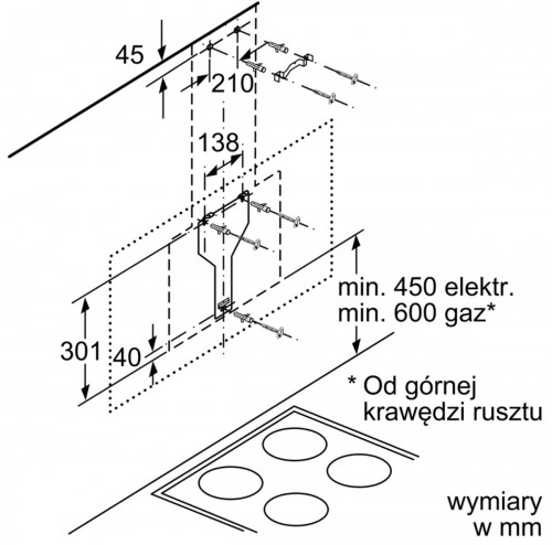 Bosch DWK 67CM60 черный