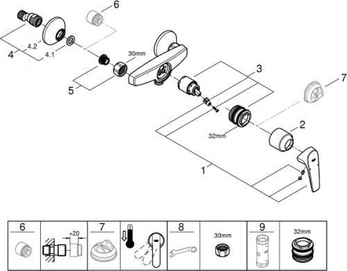 Grohe BauFlow 23632