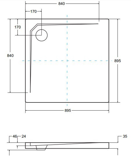 Besco Acro 90x90