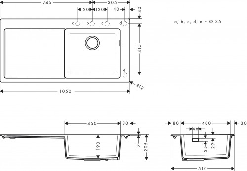 Hansgrohe S51 S514-F450 43314