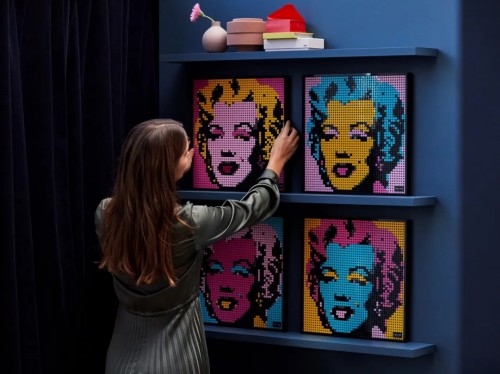 Lego Andy Warhols Marilyn Monroe 31197