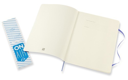 Moleskine Ruled Soft Notebook Large Blue