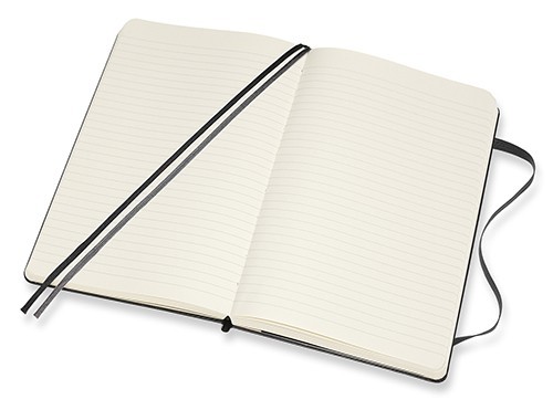 Moleskine Ruled Notebook Expanded Black